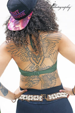 Tattoo magazine photography portrait by Jeff C Photography