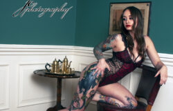 Tattoo magazine photography portrait by Jeff C Photography