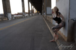 Tattoo magazine photography portrait by Jeff C Photography