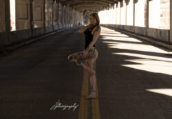 Tattoo magazine photography portrait by Jeff C Photography