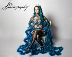 Tattoo magazine photography portrait by Jeff C Photography