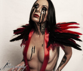 Kansas City creative fantasy horror photoshoot by Jeff C Photography